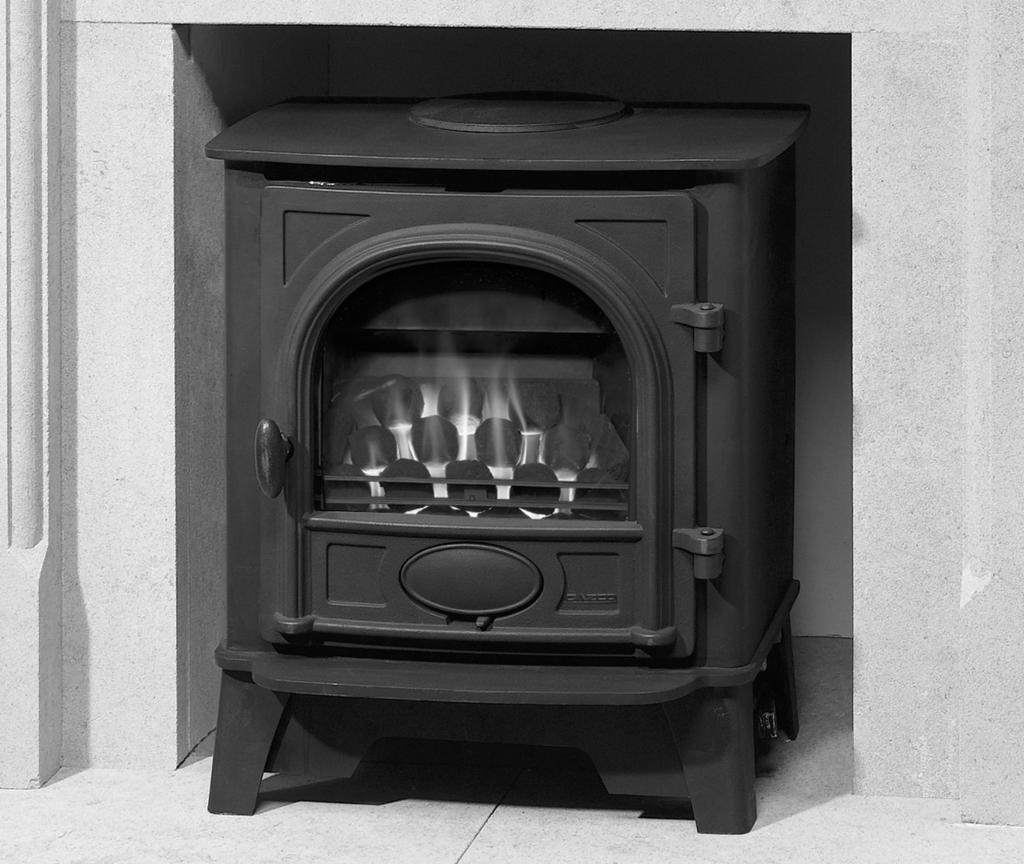 Stockton 5 Conventional Flue Coal Effect Stove With Upgradeable Control Valve Instructions for Use, Installation & Servicing For use in GB & IE (Great Britain & Republic of Ireland).