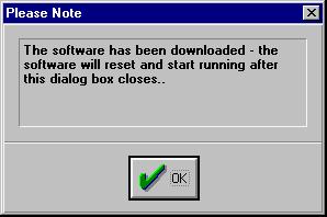 Cancel can be used to exit the Flash Downloader dialog box prior to initiating a download. Once a download is started, it cannot be canceled. To initiate a download, click OK.