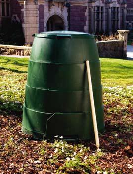 This is Green Johanna. Green Johanna is a unique closed, hot composting container, manufactured in Sweden.