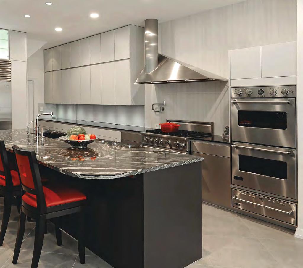 SENIOR DESIGN PROFESSIONAL BOWA MCLEAN, VA Storage trends/philosophies: People want to have less cluttered countertops, so they want to tuck away items like stand mixers, toasters, etc.