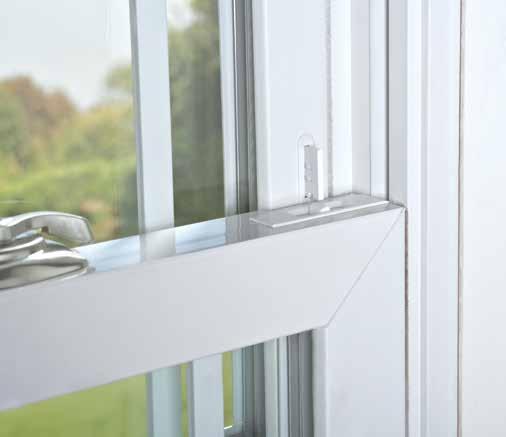 Protecting Your Windows DO: Do use BOTH hands to support sashes while tilting them in for cleaning.