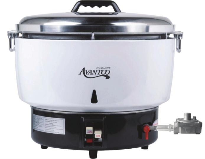 110 Cup (55 Cup Raw) Gas Rice Cooker Intertek 5010781 Conforms to ANSI STD Z83.