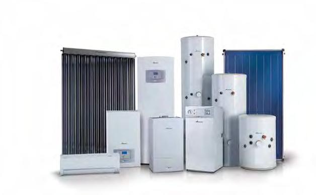 Renewables range Our range of renewable energy products comprises solar thermal water heating, ground source heat pumps and air source heat pumps.