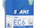 EC6 ALL-PURPOSE CONCENTRATED ALL-PURPOSE HARD SURFACE CLEANER Multi-surface, hard surface cleaner. Contains a clean, refreshing fragrance.