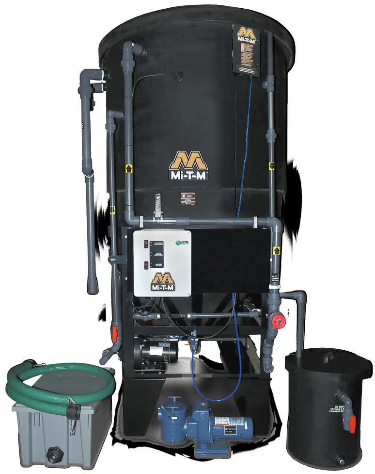 Mi-T-M designed the mechanical oil/water separator to remove free oils before discharging to your sanitary sewer.