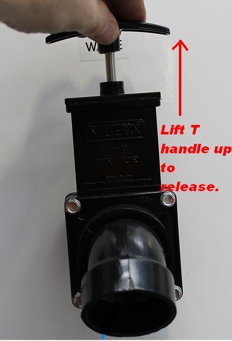 Solution outlet (for connection to high pressure hose).