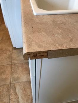Counters Formica counter tops are in fair condition overall. 4.