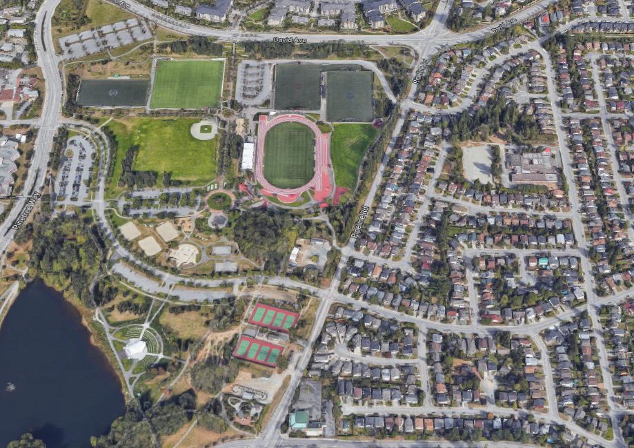 Dunkirk Avenue BIGGER PICTURE CONSIDERATIONS GROWTH: As a result of land development and growth in Northeast Coquitlam, arterial traffic volumes will increase in built-out conditions as shown below.