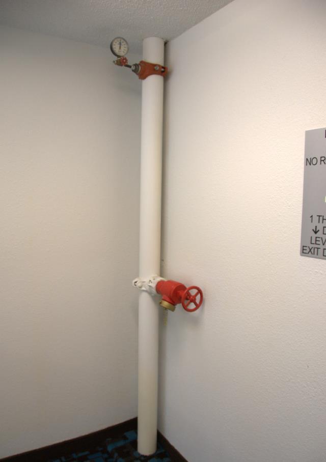 OBC Requirements 905.2 Installation standard. Standpipe systems shall be installed in accordance with this section and NFPA 14. 905.3 Required installations.