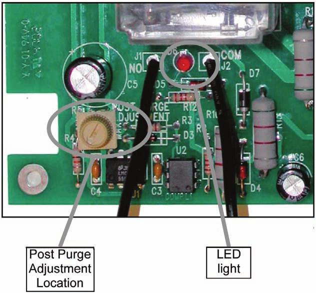 ADJUSTMENTS PRESSURE SWITCH ADJUSTMENTS With the venter air flow set and the appliance operating at the best operating efficiency, adjust the pressure switch by rotating the adjustment screw