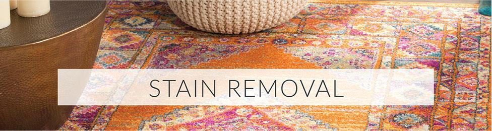 Act quickly following a spill to keep a permanent stain from setting into your rug. LIQUID SPILLS Use a clean cloth and press firmly to absorb as much liquid as possible. Do not rub!