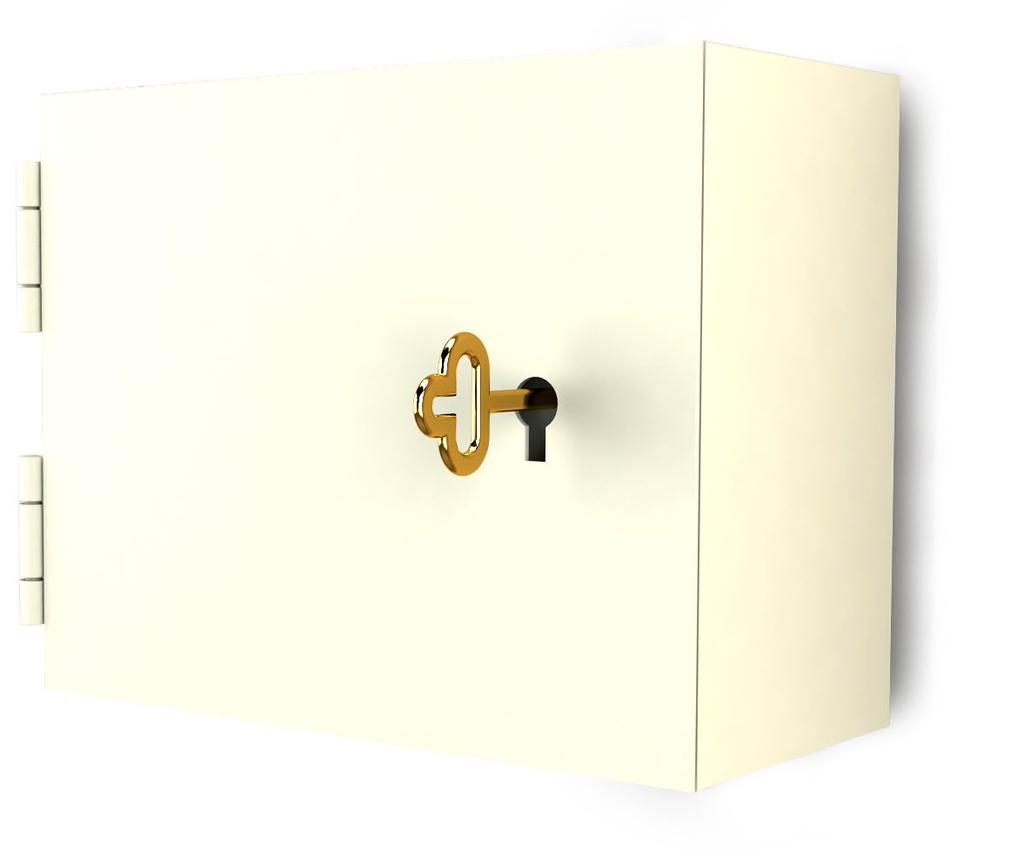 Title: Vault Object: Key cabinet Client: Designtorget Size: 25x20x13 cm Material: Steel, brass I have a lot of keys.