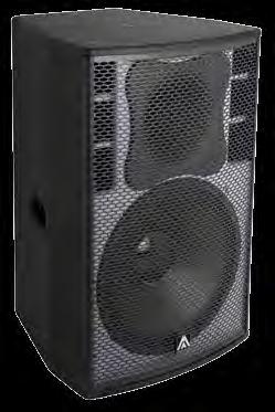 24 POINT SOURCE FULL-RANGE 15 2-WAY PASSIVE SPEAKER SYSTEM Great coverage and outstanding power handling define this 2-way system that fits every kind of installation.
