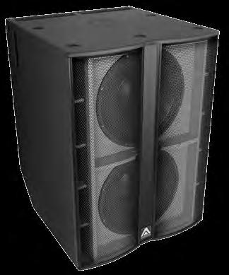 5 voice coil) Frequency response: 28 Hz - 150 Hz (with external DSP) Maximum SPL: 139 db Dimensions (HxWxD): 1046 x 740 x 780 mm Weight: 99.