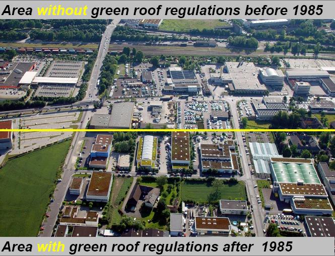 Impact of Green Roof Legislation in Linz Modelling/design questions How should I design my green roof to retain the first 12 mm of a 1 in 10 year rainfall event?
