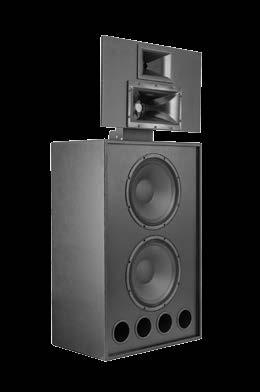 Traditional Klipsch high-efficiency design and can be utilized as a bi-amp configured three-way system or, by simply changing the crossover network wiring, as a fully-passive three-way mono-amp