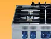 6 electrolux Elco 700HP Gas cookers The core element for your professional kitchen.