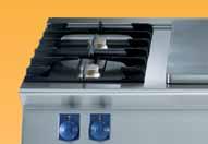 8 electrolux Elco 700HP Solid tops and simple service Combine two cooking solutions to optimise your kitchen space.
