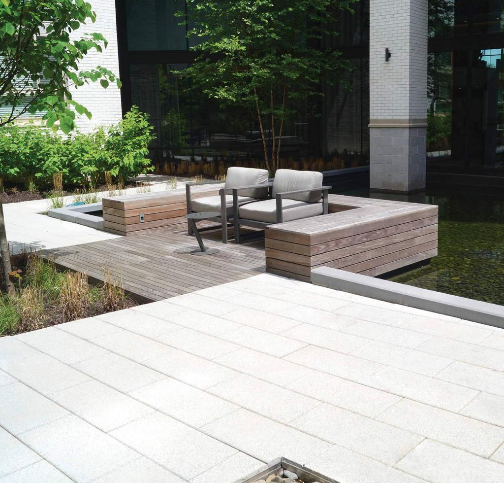 ARCHITECTURAL PAVING STONE Nitterhouse s high strength Architectural Pavers combine durability with the natural beauty of aggregates showing throughout the product and finish.