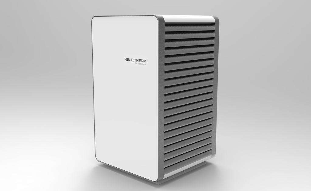 Air Ground Water Air / Water Heat Pump - Compact Design Modulating 8 18 kw Heliotherm Sensor Comfort Compact A modulating air / water heat pump in compact design for outdoor installation for generous