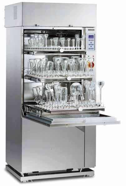 The range of machines meets the glassware decontamination requirements of laboratories operating in the general chemical, organic and petrochemical fields.