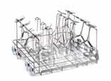 BASKETS SPECIAL RACK WASHING ACCESSORIES FOR CUB 3060 AND CUB EXTRA 4090 CPF1 Complete bottom level basket with edging and handles. Made of flat stainless steel mesh with mesh openings of 10x10 mm.