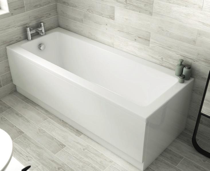00 161748 Forenza Bath Straight 1700mm x 700mm 147.00 161811 Luxury Reinforced Bath Panel 800 x 520mm 46.