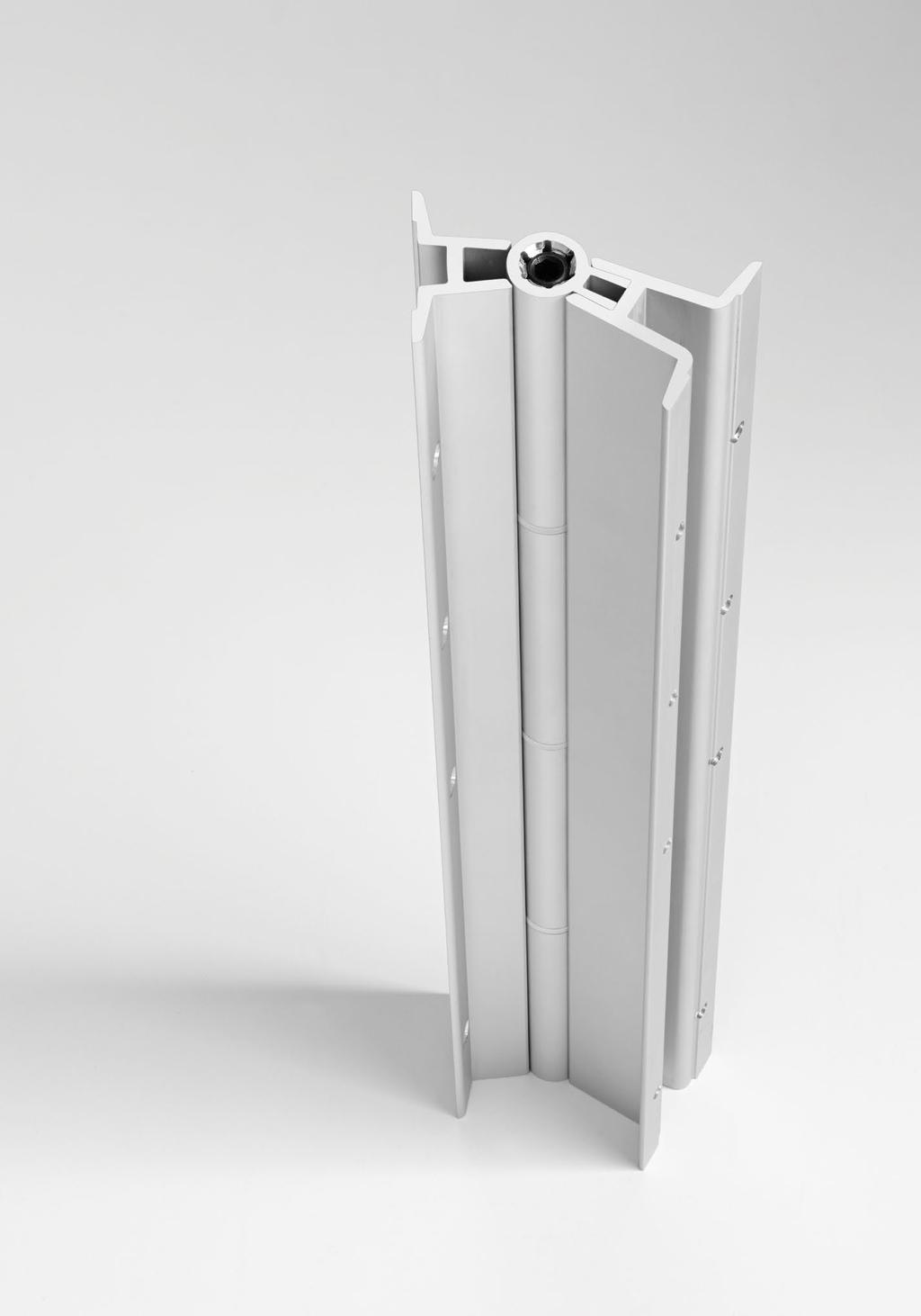 Hinges & Pivots Double Swing Hinge The Double Swing Hinge with Emergency Release Stop enables users to quickly open a