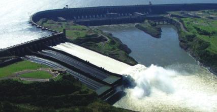 Monitoring of large civil structures such as tunnels, bridges, dams, containment systems, etc.