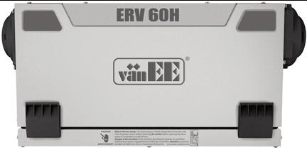 : 41604 (ERV with ports on sides) VB0073 VB0075 RESIDENTIAL USE ONLY READ AND SAVE THESE INSTRUCTIONS These products earned