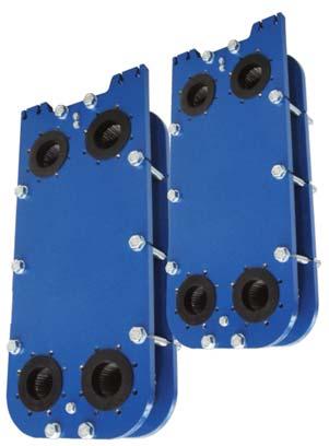 Heat Exchangers Brazed Plate Heat Exchangers Lowara Brazed Plate Heat Exchangers are ideal for residential and light commercial hydronic systems because they provide maximum heat dissipation