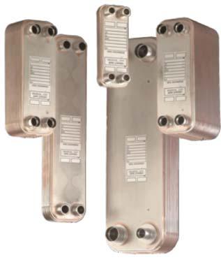 Their effi cient design allows them to provide more heat transfer using less space, making them well suited to a variety of installations, Gasketed Plate Heat Exchangers Innovative plate