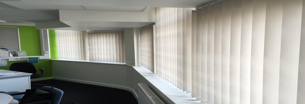 Our Vertical Blinds are manufactured and tested in our Northants Factory.