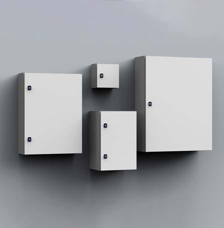 This makes it possible for Eldon to deliver mild steel enclosures that can suit most applications, directly from stock,