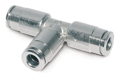 KEY FEATURES Plug-in connections for quick, secure and leak-free installations Nickel plated brass STRAIGHT