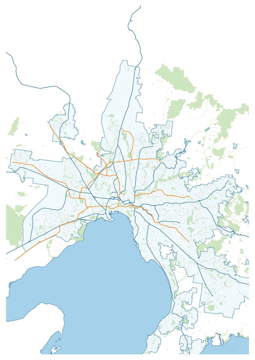 Figure 1 Metropolitan Context Map 1 : 400,000 @ A4 0 100 200 300 400 500m Monash National Employment & Innovation Cluster National Employment & Innovation Clusters urban growth boundary Melbourne CBD