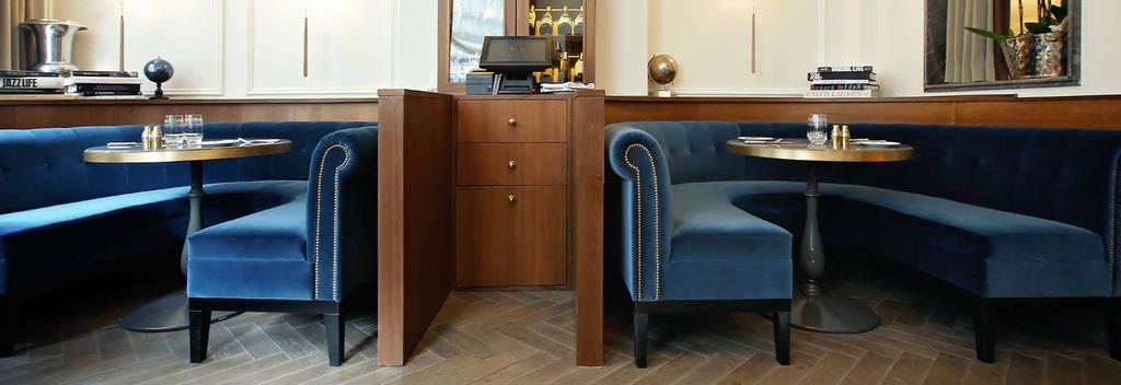 With a huge range of contract fabrics to choose from, we will create a piece of bespoke furniture that is unique to your restaurant, hotel or bar.