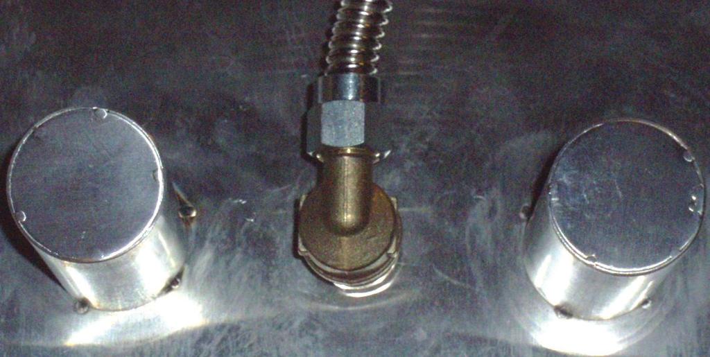 Thread the fitting (E) 1/2 Flared x 1/2 FIP onto inlet pipe and wrench tighten. Step 6. Connect the stainless steel flex line (F) to the 1/2 pipe.