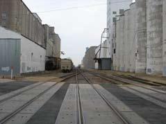 Land Use & Physical Resources Page 130 - Freight Rail Corridor Projects PROJECT Mobility The currently active freight railroad corridor, shown above at 38th Street, is anticipated to remain active