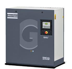 The Elektronikon s monitoring features include new service and warning indications, error detection and compressor shut-down.