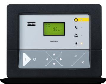 A STEP AHEAD IN MONITORING AND CONTROLS The next-generation Elektronikon operating system offers a great variety of control and monitoring features to increase efficiency and reliability.