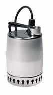 15 GREYWATER REMOVAL UNILIFT CC 300 POINTS UNILIFT KP/AP 300 POINTS The CC is a composite/stainless steel submersible drainage pump designed for pumping clean, non-aggressive water & slightly dirty