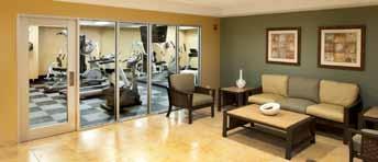 A view of the pool is also a consideration when locating a Fitness room. High-quality artwork can 50 rooms.