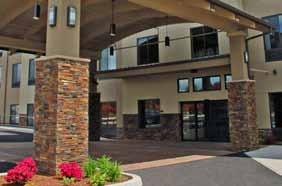 Awning The Porte Cochere offer a great opportunity to introduce a signature element.