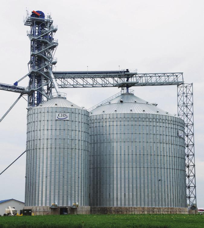 After extensive project planning led by CHS Construction, Buresh Building Systems,, Hampton, IA (641-456-5242), was hired as general contractor for the Readfield project, and Wisconsin Feed Mill