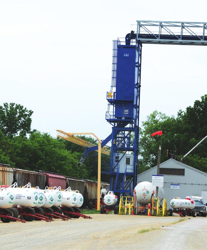 Center Valley added a C&A Scales 20,000-bph bulk weigh scale for rail loadout.