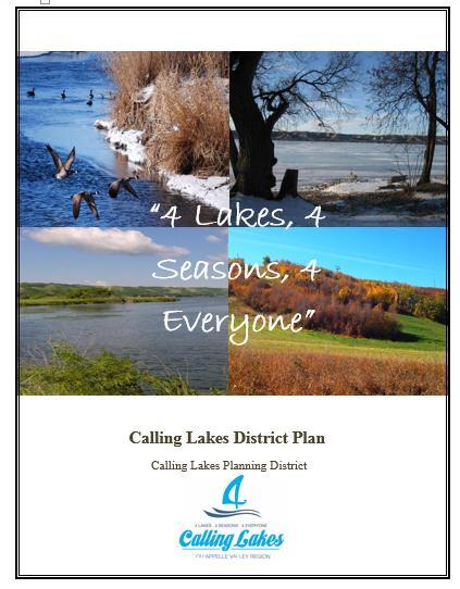 Example District Plan Goal: To ensure that future development within the District does not have a negative impact on the water quality, environmental resources and sensitive areas within and