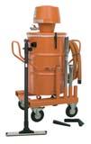 Air powered ejector vacuum systems Ab510 - Liquid and coarse particle suction Ab570 - Grit and granulate suction Chips Misc Liquids Grit High material collection capacity Easy material discharge by