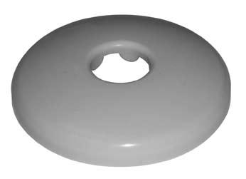 1229-SS 2 3-1/2 1230-SS 1/2 2-1/2 1231-SS 3/4 2-1/2 White Plastic Sure Grip Flanges (or Shallow Flanges) Low Cost Corrosion-proof, indestructible, high-density polyethylene Box Quantities Only -
