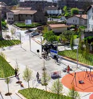 Greenway, new public green spaces and a commercial/mixed